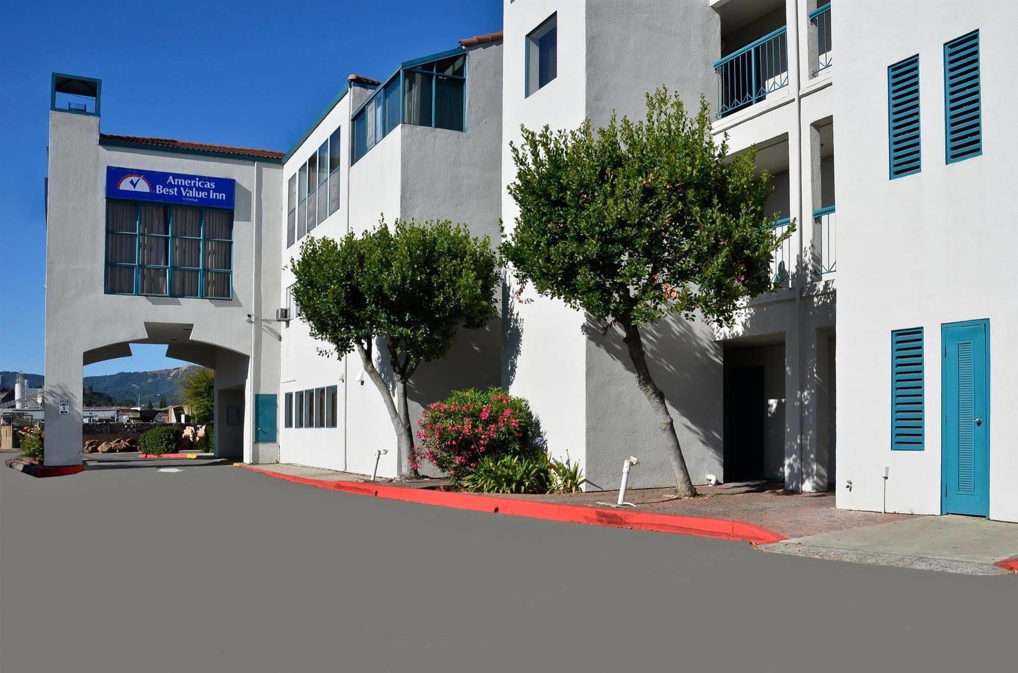 Americas Best Value Inn Novato Marin Sonoma Esterno foto